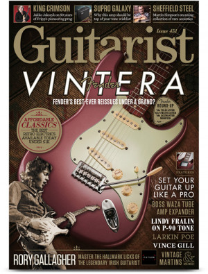 Guitarist magazine cover